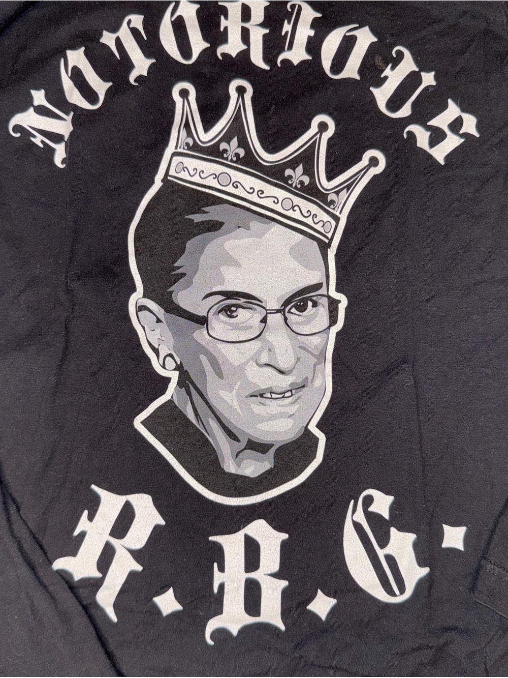 Black Long-Sleeve Graphic Tee - Not Specified Brand - Picture 2 of 3